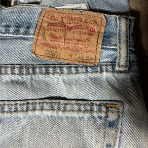 Levi's 505 Light Blue Straight Men’s Jeans